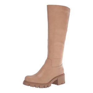 Madden Girl Women's Tanggo Caramel PU Fashion Boot US 9.5 Nwob Reg $80